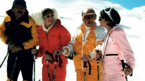 Les bronzes font du ski