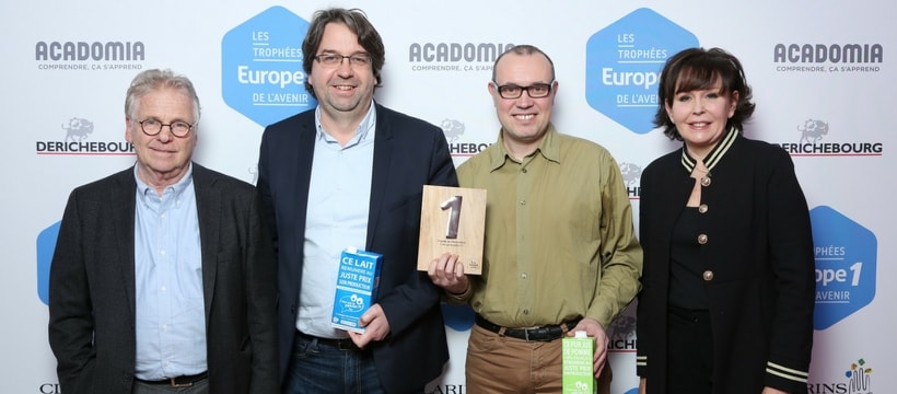 Empow her Representants de la startup empow her et daniel cohn bendit