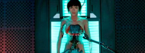 Scarlett Johansson dans Ghost in the Shell