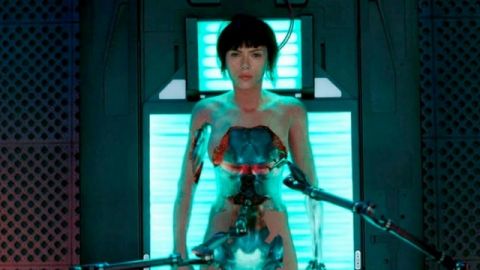 Scarlett Johansson dans Ghost in the Shell