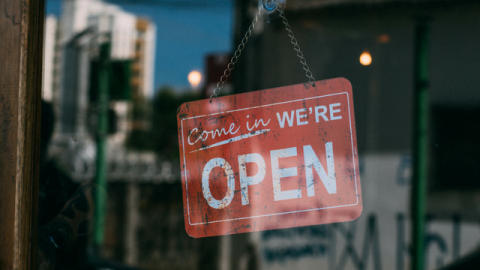 plaque vintage de magasin