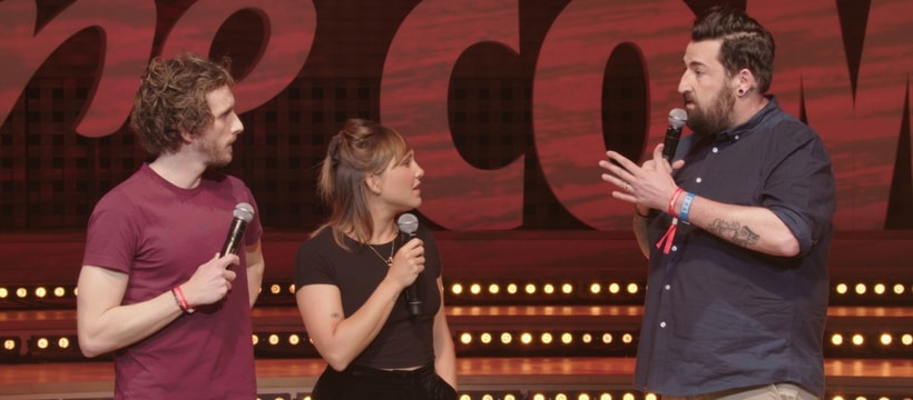 Kinder Bueno humorises au bueno comedy show