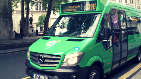 La ligne de bus temporaire de Citymapper