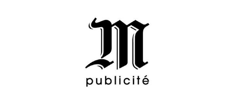 m publicite logo de m publicite