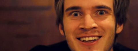gros plan de piewdiepie