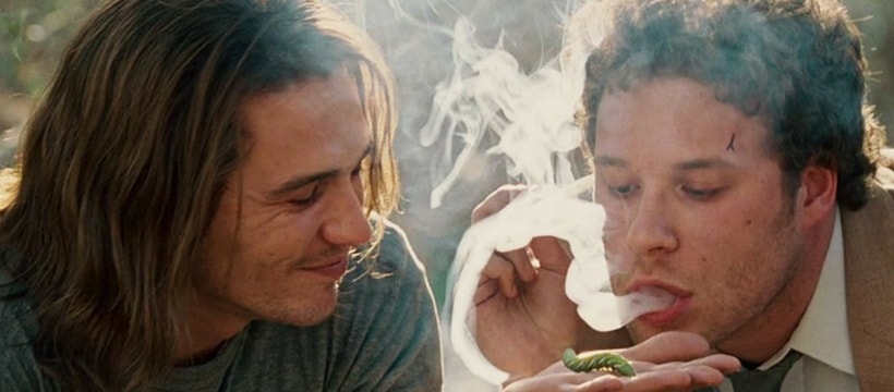 seth rogen et james franco font fumer une chenille