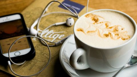 Téléphone café chocolat