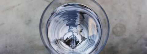 Reefil verre deau pris du dessus