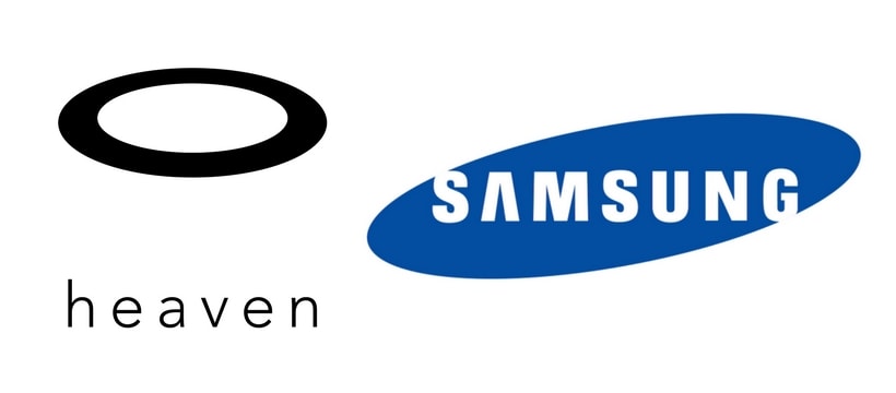 Samsung heaven logos de samsung et heaven