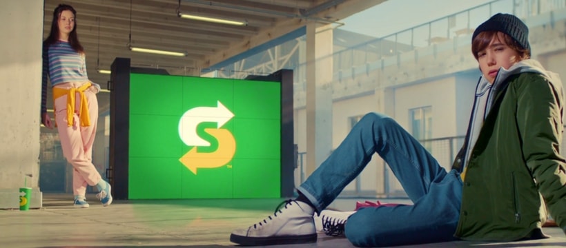 subway enfants au Subway