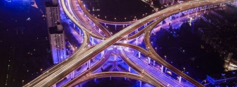 ville connectee un carrefour au japon