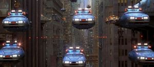 voitures de police volantes