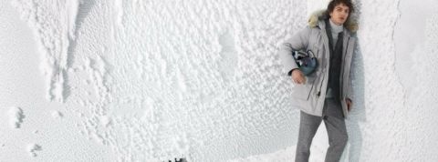 woolrich une chambre froide dans un magasin de vêtements