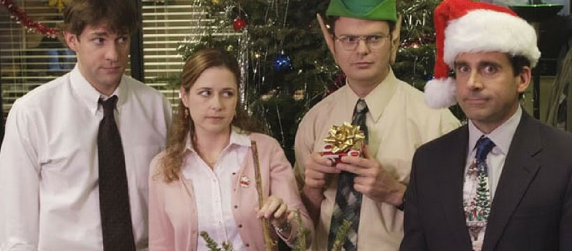 xmas Extrait d'un épisode de la série The Office, où les protagonistes fêtent Noël