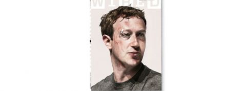 Mark zuckerberg fait la couverture du magazine Wired