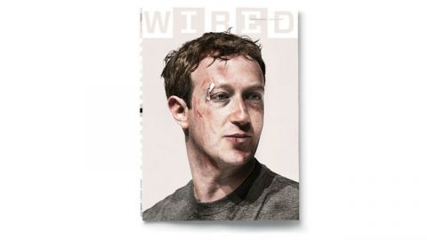 Mark zuckerberg fait la couverture du magazine Wired