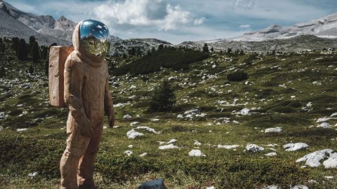 astronaute sur terre