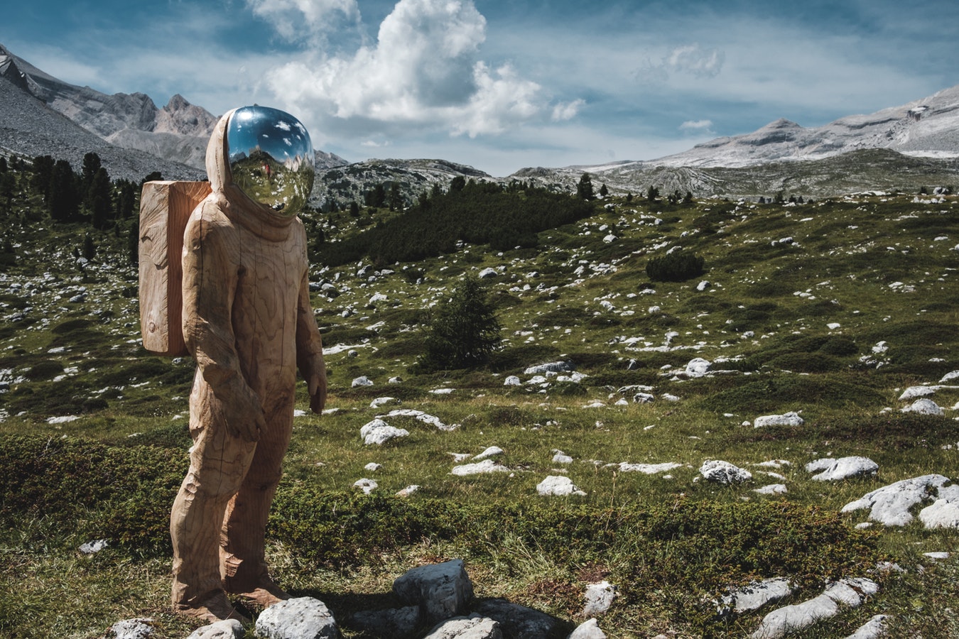 astronaut terre astronaute sur terre