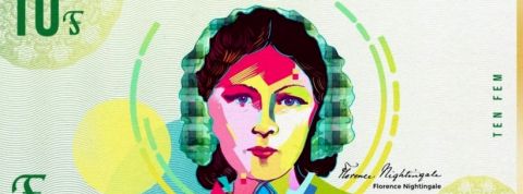 billet avec une femme