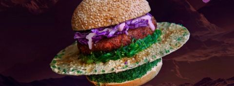 Un burger de l'espace