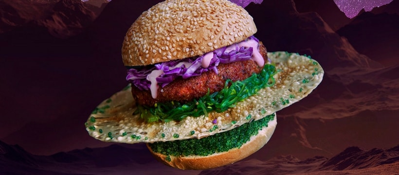 burgerespace Un burger de l'espace