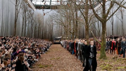 Chanel abat des arbres pour un défilé