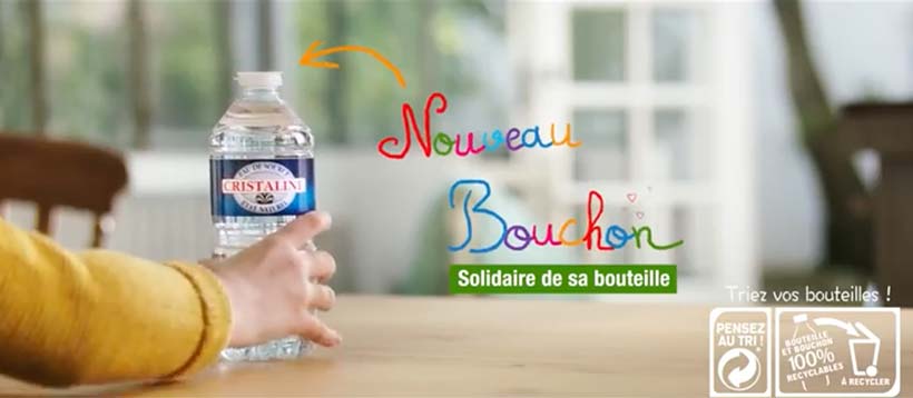 cristaline nouveau bouchon cristaline