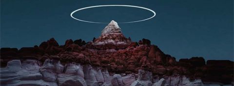 drone art Reuben Wu photo auréole de lumière drone art