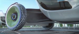 Le nouveau pneu concept de Goodyear, baptisé Oxygene