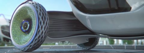 goodyear Le nouveau pneu concept de Goodyear, baptisé Oxygene