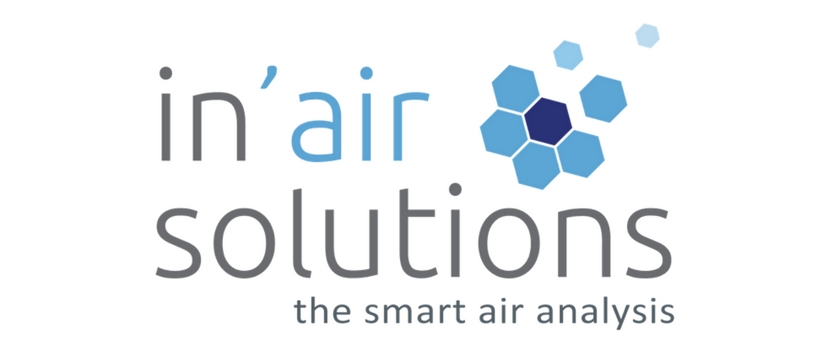 in air logo in air solutions
