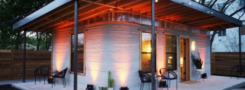 Une maison imprimée en 3D