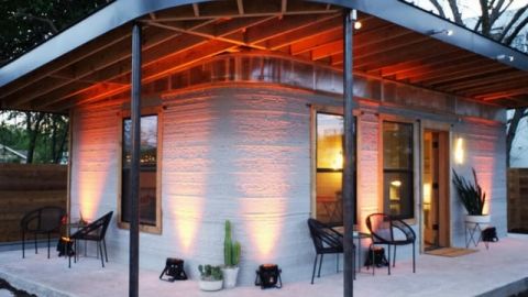 Une maison imprimée en 3D