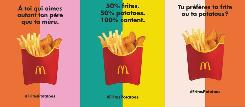mcdo frites-potatoes de McDonald's