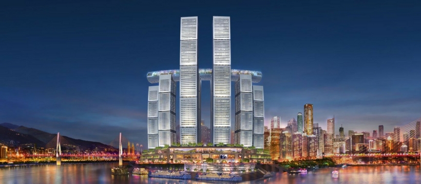 immeuble Raffles City Chongqing