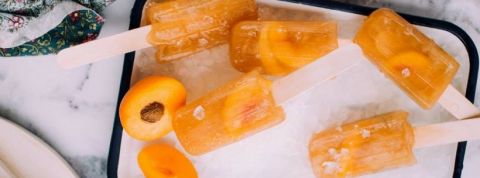 glaces aux abricots
