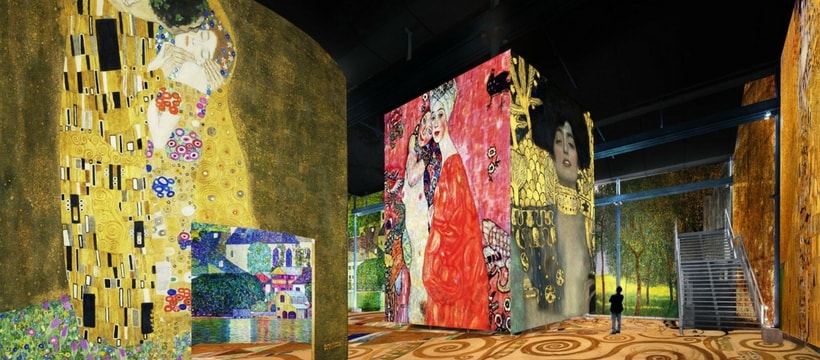 klimt atelier des lumières Klimt