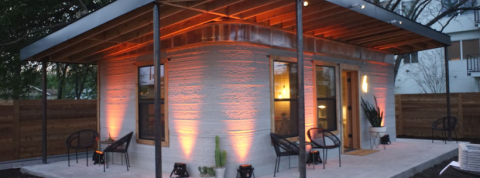 La première maison imprimée en 3D aux Etats-Unis Maison imprimée en 3D