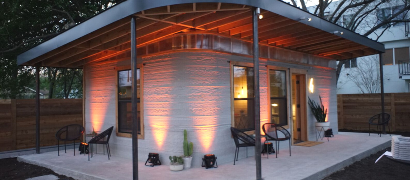 La première maison imprimée en 3D aux Etats-Unis Maison imprimée en 3D
