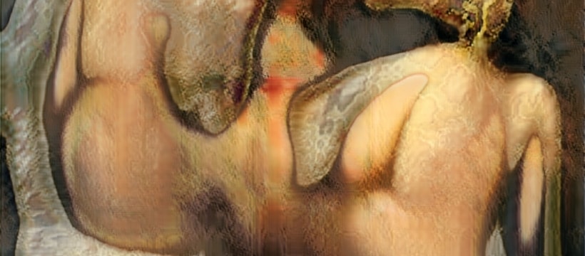 nu-ia-min peinture générée via une IA