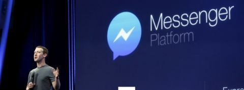 Zuckerberg Mark Zuckerberg présente Messenger