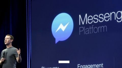 Mark Zuckerberg présente Messenger