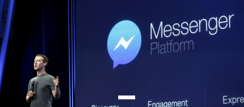 Zuckerberg Mark Zuckerberg présente Messenger