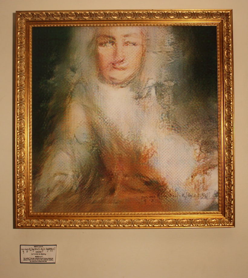 tableau généré par intelligence artificielle