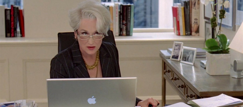 diable-prad Meryl Streep, en Miranda Priestly dans Le Diable s'habille en Prada