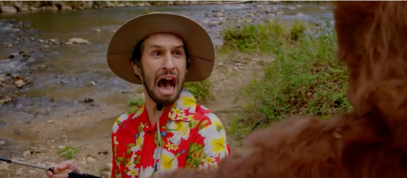 fenotek homme qui crie dans la nature