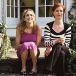 Carrie Bradshaw et Miranda Hobbes dans Sex and the City