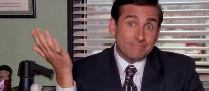 office steve carell dans the office