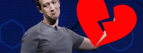 Mark Zuckerberg Mark Zuckerberg coeur brisé