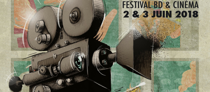 bd6ne affiche du festival BD6Né